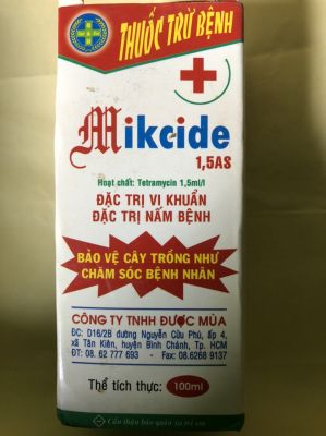 ĐẶC TRỊ VI KHUẨN - ĐẶC TRỊ NẤM BỆNH MIKCIDE1,5AS