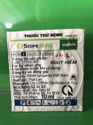 NẤM BỆNH SCORE 250EC 10ml